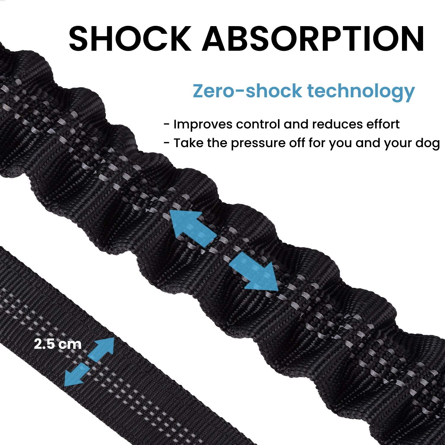 Elastic Safety Dog Leash